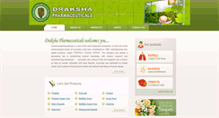 Desktop Screenshot of drakshapharmaceuticals.com